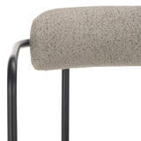 Safavieh Andrean Arm Counter Stool Grey / Black BST3901A