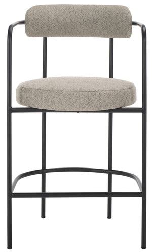 Safavieh Andrean Arm Counter Stool Grey / Black BST3901A