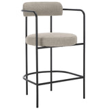 Safavieh Andrean Arm Counter Stool Grey / Black BST3901A