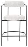 Safavieh Andrean Arm Counter Stool Black / White / Black BST3901B