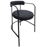 Safavieh Andrean Arm Counter Stool Black / Black BST3901D