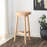 Safavieh Andrius Counter Stool Natural 13.8" x 13.8" x 26.8"