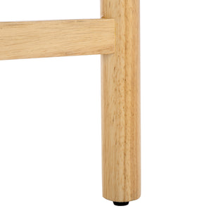 Safavieh Gavril Counter Stool – Chic Faux Leather With Solid Wood Frame For Elegant Kitchen Dining Spaces Cream ,Natural Wood,Fabric,Foam Bst5200b