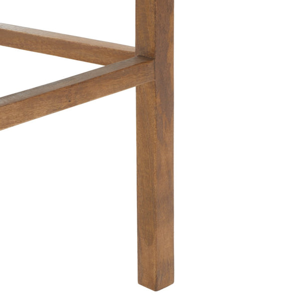 Safavieh Tobie Rattan Bar Stool - Coastal Cottage Style With Comfortable Woven Seat And Sturdy Wood Legs Natural / Natural BST6500A