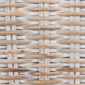 Safavieh Tobie Rattan Bar Stool - Coastal Cottage Style With Comfortable Woven Seat And Sturdy Wood Legs Grey White Wash/Grey White Wash BST6500B