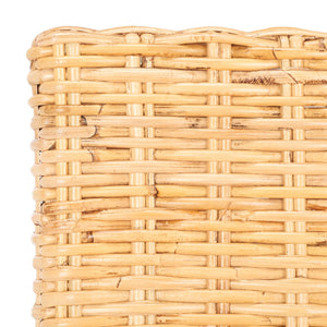 Safavieh Tobie Rattan Counter Stool – Coastal Cottage Charm With Durable Mango Wood & Rustic Style Appeal Natural / Natural BST6501A