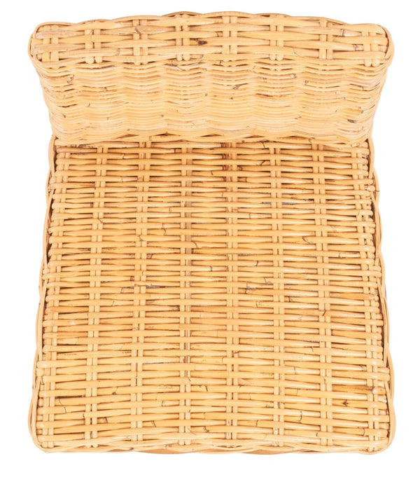 Safavieh Tobie Rattan Counter Stool – Coastal Cottage Charm With Durable Mango Wood & Rustic Style Appeal Natural / Natural BST6501A