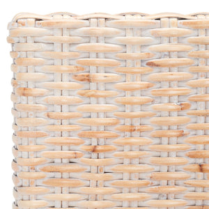 Safavieh Tobie Rattan Counter Stool – Coastal Cottage Charm With Durable Mango Wood & Rustic Style Appeal Natural White Wash BST6501D