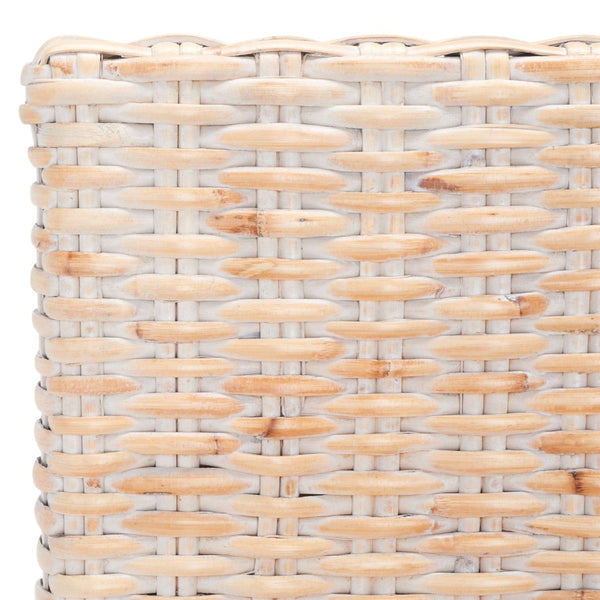 Safavieh Tobie Rattan Counter Stool – Coastal Cottage Charm With Durable Mango Wood & Rustic Style Appeal Natural White Wash BST6501D