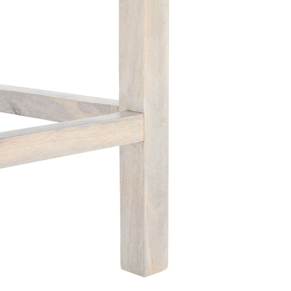 Safavieh Tobie Rattan Counter Stool – Coastal Cottage Charm With Durable Mango Wood & Rustic Style Appeal Natural White Wash BST6501D