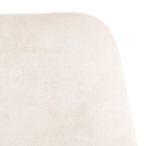 Safavieh Kelsey Counter Stool - Modern Glam Velvet Upholstered Seat With Open-Leg Design For Stylish Comfort Beige / Black BST7505A