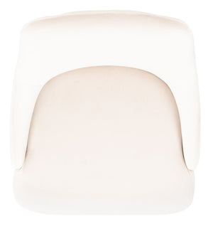 Safavieh Kelsey Counter Stool - Modern Glam Velvet Upholstered Seat With Open-Leg Design For Stylish Comfort Beige / Black BST7505A