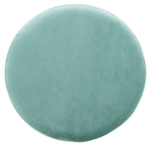 Safavieh Kellie Round Counter Stool – Luxurious Velvet Upholstered Seat With Elegant Open Frame For Modern Spaces Seafoam / Gold BST7507C