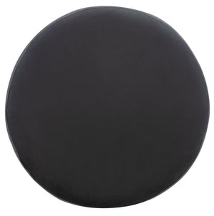 Safavieh Kellie Round Counter Stool – Luxurious Velvet Upholstered Seat With Elegant Open Frame For Modern Spaces Black / Gold BST7507E