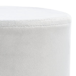 Safavieh Bohden Round Counter Stool – Luxurious Velvet Seat With Sleek Angled Legs For Modern Kitchen Style Light Grey / Black BST7508B
