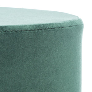 Safavieh Bohden Round Counter Stool – Luxurious Velvet Seat With Sleek Angled Legs For Modern Kitchen Style Malachite Green / Black BST7508C