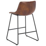 Safavieh Acela Counter Stool Brown / Black BST7509A