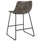 Safavieh Acela Counter Stool Grey / Black BST7509B