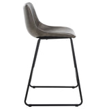 Safavieh Acela Counter Stool Grey / Black BST7509B