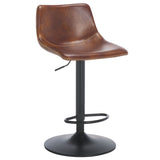 Safavieh Aelin Adjustable Bar Stool Brown / Black BST7510A