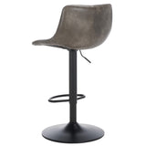 Safavieh Aelin Adjustable Bar Stool Grey / Black BST7510B