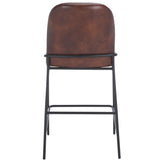 Safavieh Ivey Counter Stool Dark Brown / Black 19.8" x 21.8" x 38"