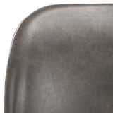 Safavieh Ivey Bar Stool Grey / Black 19.8" x 21.8" x 41.7"