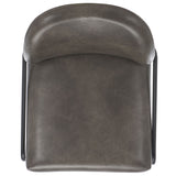 Safavieh Ivey Bar Stool Grey / Black 19.8" x 21.8" x 41.7"