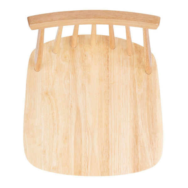 Safavieh BEAUFORT Counter Stool - Stylish Spindle Back Design for Modern Farmhouse Charm - Set of Two Natural BST8501C-SET2