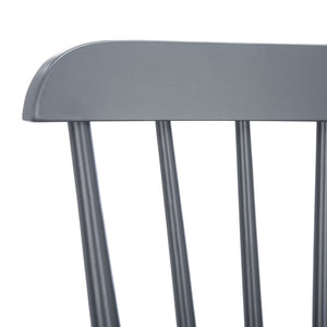 Safavieh GALENA Bar Stool Set of Two - Classic Grey Farmhouse Style for Kitchen, Bar & Counter Seating BST8502D-SET2