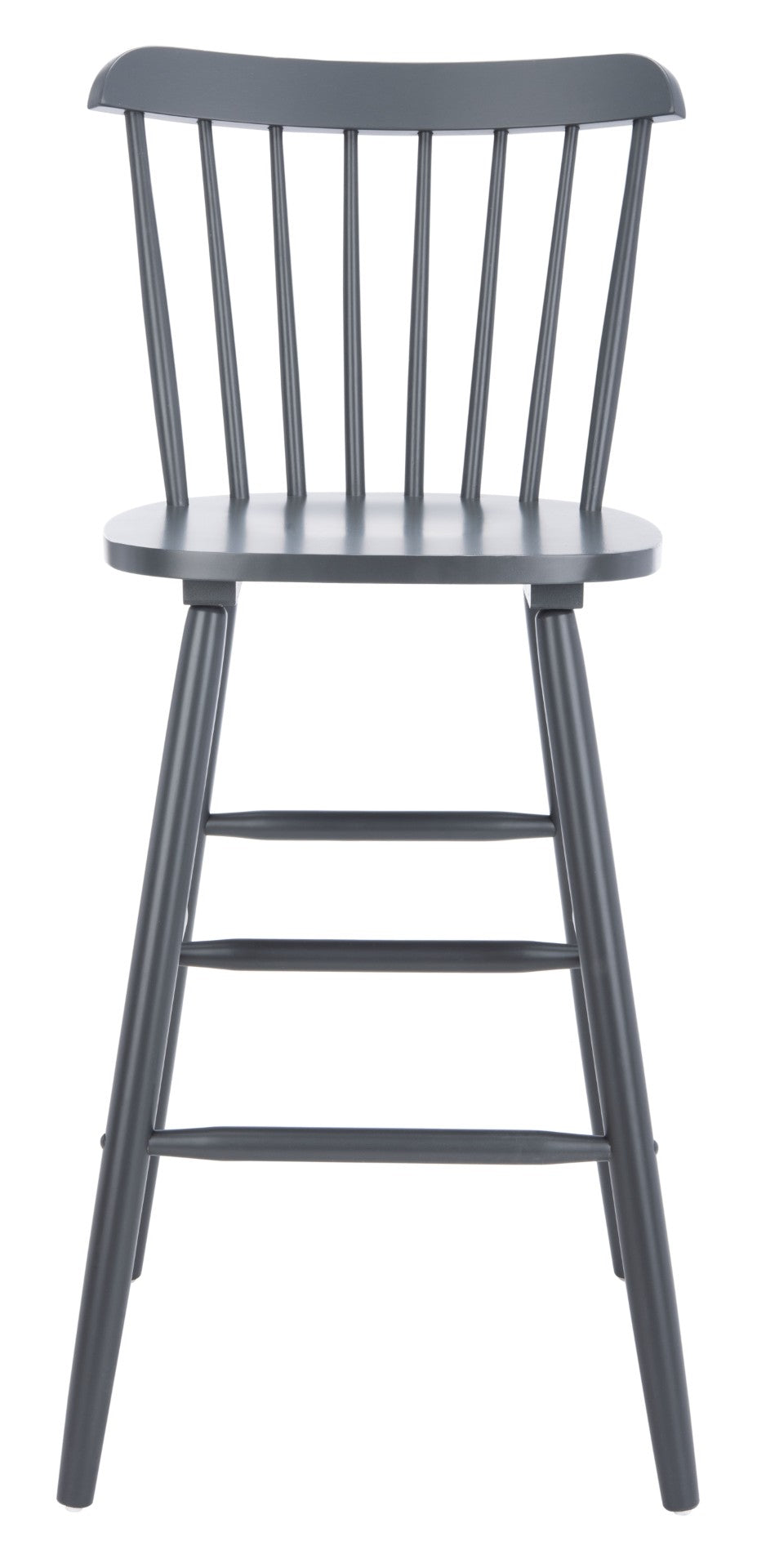 Safavieh GALENA Bar Stool Set of Two - Classic Grey Farmhouse Style for Kitchen, Bar & Counter Seating BST8502D-SET2