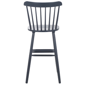 Safavieh Galena Bar Stool Set Of 2 – Timeless Farmhouse Elegance In Classic Americana Style For Any Space Grey Wood Bst8502e-set2