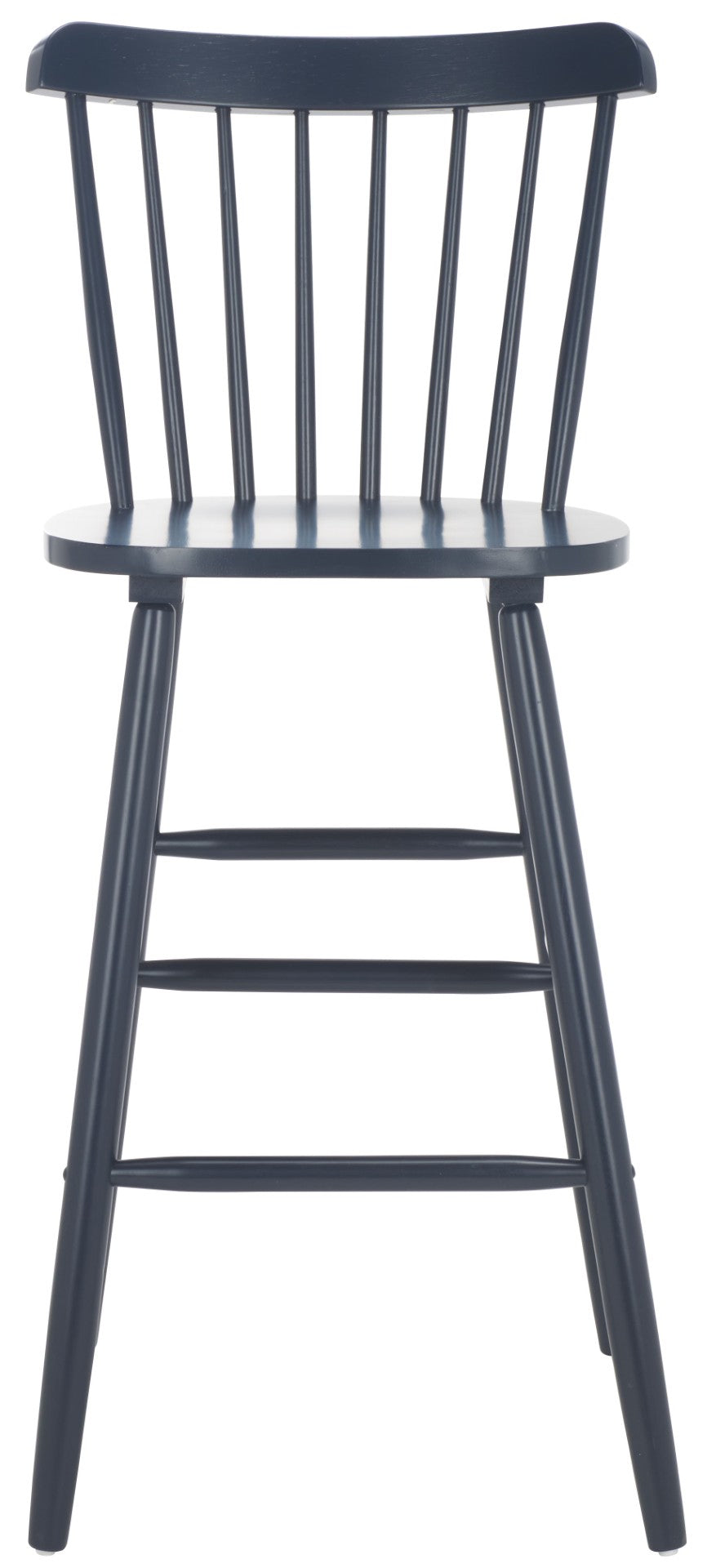 Safavieh GALENA Bar Stool Set of Two - Classic Farmhouse Design with Durable Rubberwood & Comfortable Seating BST8502E-SET2