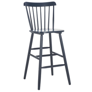 Safavieh Galena Bar Stool Set Of 2 – Timeless Farmhouse Elegance In Classic Americana Style For Any Space Grey Wood Bst8502e-set2