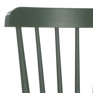 Safavieh Galena Bar Stool Set Of 2 – Timeless Farmhouse Elegance In Classic Americana Style For Any Space Garden Green Wood Bst8502g-set2