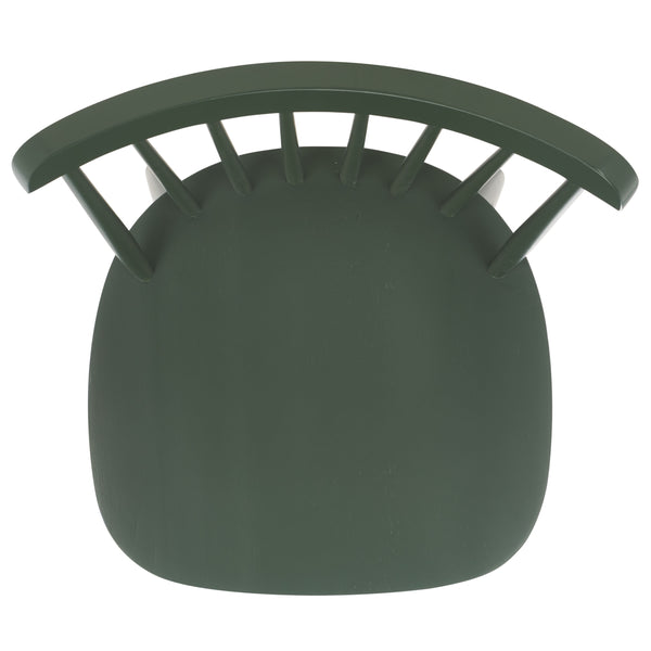 Safavieh Galena Counter Stool Set Of 2 - Chic Spindle Back Design In Classic White For Rustic Kitchen Style Garden Green Wood Bst8503g-set2