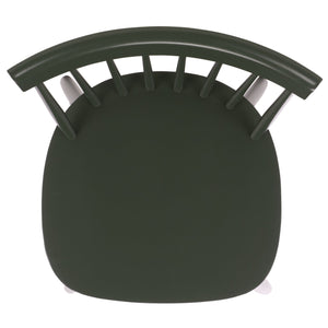 Safavieh Providence Bar Stool Set Of 2 - Elegant Rubberwood Design With Classic Spindle Back For Stylish Decor Dusty Green Wood Bst8504g-set2