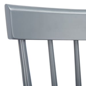 Safavieh PROVIDENCE Counter Stool Set of Two - Farmhouse Charm with Timeless Spindle-Back Design & Comfort Grey BST8505D-SET2