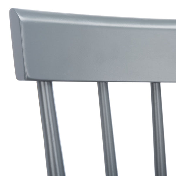Safavieh PROVIDENCE Counter Stool Set of Two - Farmhouse Charm with Timeless Spindle-Back Design & Comfort Grey BST8505D-SET2