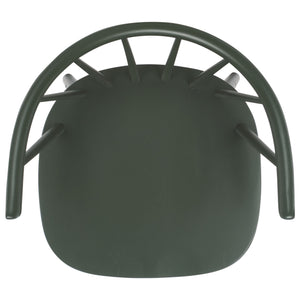 Safavieh Blanchard Counter Stool Set Of 2 - Elegant Rubberwood Design With Antique-inspired Curves And Style Garden Green Wood Bst8506j-set2