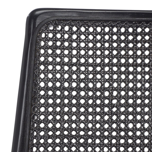 Safavieh Reinhardt Rattan Counter Stool - Handcrafted Comfort With Boucle Upholstery For Modern Spaces Grey / Black BST8800C