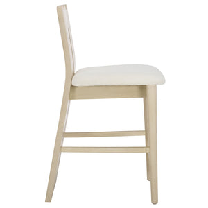 Safavieh Kieran Counter Stool - Modern Comfort With Timeless Style For Your Kitchen Or Bar Area Decor Cream Boucle / Ivory BST8803C