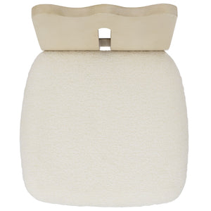 Safavieh Kieran Counter Stool - Modern Comfort With Timeless Style For Your Kitchen Or Bar Area Decor Cream Boucle / Ivory BST8803C
