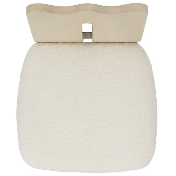 Safavieh Kieran Counter Stool - Modern Comfort With Timeless Style For Your Kitchen Or Bar Area Decor Cream Boucle / Ivory BST8803C