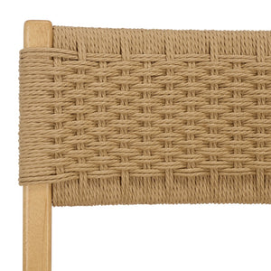 Safavieh Dutton Woven Counter Stool - Modern Rubberwood Design With Handwoven Seat For Stylish Comfort Natural Seat / Natural Frame BST9200A