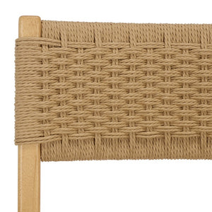 Safavieh Dutton Woven Rattan Counter Stool Natural Finish for Kitchen Islands and Breakfast Bars BST9200A