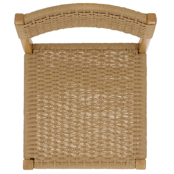 Safavieh Dutton Woven Rattan Counter Stool Natural Finish for Kitchen Islands and Breakfast Bars BST9200A
