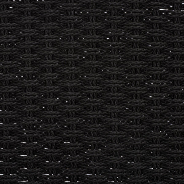 Safavieh Dutton Woven Counter Stool - Stylish Natural Frame With Intricate Woven Paper Cord Design Black ,Black Wood,Paper Cord Bst9200d