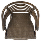 Safavieh Annika Rattan Counter Stool Dark Brown BST9907A