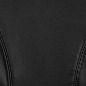 English Elm Ronald Ergonomic Mid-Back LeatherSoft Swivel Office Chair with Adjustable Back and Arms for Comfort BT-688-BK-A-GG